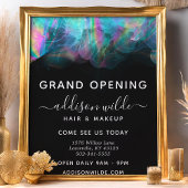 Holographic Alcohol Ink Grand Opening Business Flyer