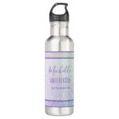 Holographic Beruflich Chic Business Edelstahlflasche (Vorderseite)