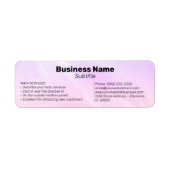 Holographic Business Sticker - Client Catcher (Vorne)