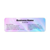 Holographic Business Sticker - Client Catcher (Vorne)