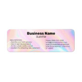 Holographic Business Sticker - Client Catcher (Vorne)
