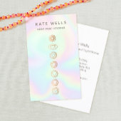 Holographic Chakras Reiki Practitioner Visitenkarte