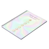 Holographic Chakras Spiritual Energy Worker Notizblock (Linke Seite)
