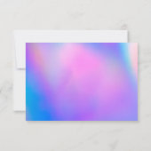 Holographic Color Shift Vielen Dank, dass Sie Medi (Rückseite)