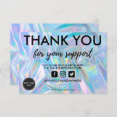 Holographic Danke Media Insert (Vorne/Hinten)