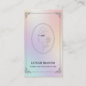 Holographic Florist & Wellness Studio Visitenkarte (Vorderseite)