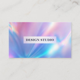 Holographic Foil Business Card Visitenkarte