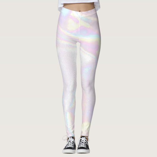 Holographic Glam Glitter Leggings (Vorderseite)