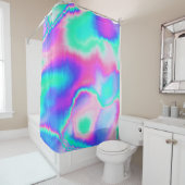 Holographic Glitch Duschvorhang (Beispiel)