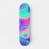 Holographic Glitch Skateboard (Vorne)