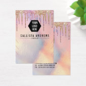 Holographic Glitzer Tropfens Logo-Bildschirm (Schreibtisch)