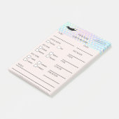 Holographic Lash Client  Post-it® Notes Post-it Klebezettel (angewinkelt)