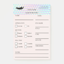 Holographic Lash Client  Post-it® Notes Post-it Klebezettel
