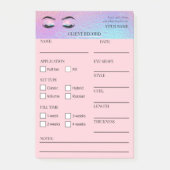 Holographic Lash Client  Post-it® Notes Post-it Klebezettel (Vorderseite)