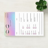 Holographic Lash Client  Post-it® Notes Post-it Klebezettel (Büro)
