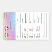 Holographic Lash Client  Post-it® Notes Post-it Klebezettel (Vorderseite)