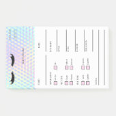Holographic Lash Client  Post-it® Notes Post-it Klebezettel (Vorderseite)