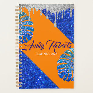 Holographic Lila Glitzer Luxury Glam Planer