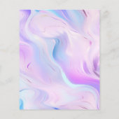 Holographic lila qr code instagramm business logo (Rückseite)