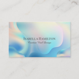 Holographic Liquid Business Card Visitenkarte