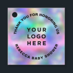 Holographic Modern Vielen Dank, ungewöhnlich Geschenkanhänger<br><div class="desc">Holographic Modern Vielen Dank Ungewöhnliche Gefälligkeitstags</div>