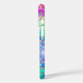 Holographic Mosaic Tile Rainbow Phone Case (Rückseite / Links)