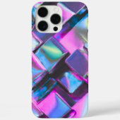 Holographic Neon Glow Aesthetic  Case-Mate iPhone Hülle (Rückseite)