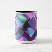Holographic Neon Glow Aesthetic Tasse (Zentrum)