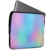 Holographic Pastel Dream Laptopschutzhülle (Vorne Rechts)