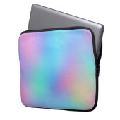 Holographic Pastel Dream Laptopschutzhülle (Vorderseite Links)