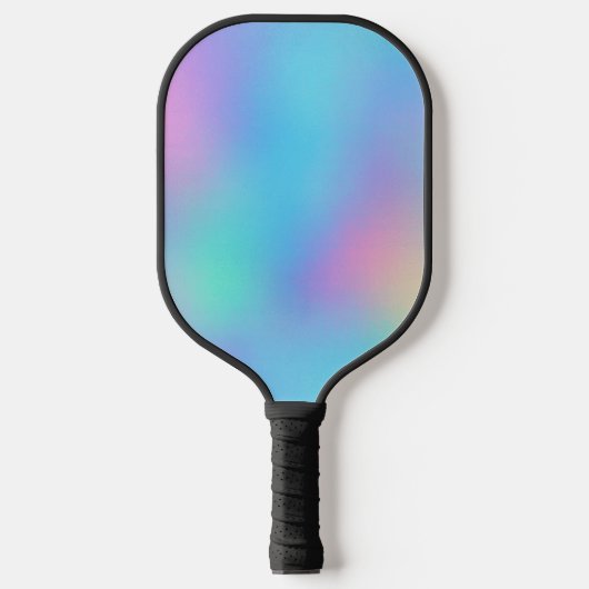 Holographic Pastel Dream Pickleball Schläger (Vorderseite)