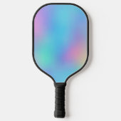 Holographic Pastel Dream Pickleball Schläger (Rückseite)