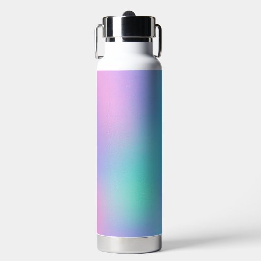 Holographic Pastel Dream Trinkflasche (Vorderseite)