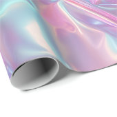 Holographic Pastel Iridescent Geschenkpapier (Rolleneckpunkt)