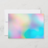 Holographic Pastel Tropfen Vielen Dank, Media Inse (Rückseite)