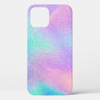 Holographic real textur in blue pink green colors
