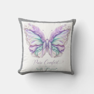 Holographic Schmetterling "Pure Comfort" Markendes Kissen