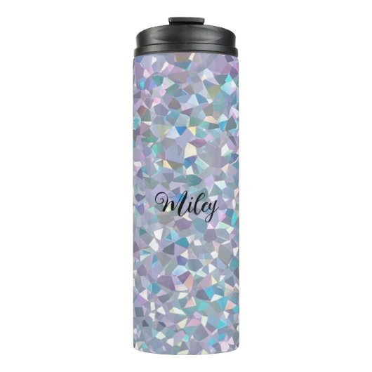 Holographic Sparkle Dream Thermosbecher (Vorderseite)