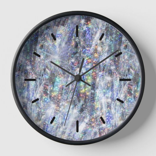 Holographic Sparkle Glitzer Uhr (Vorderseite)