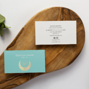 Holographic Third EYE Moon Yoga Spiritual Coach Bu Visitenkarte