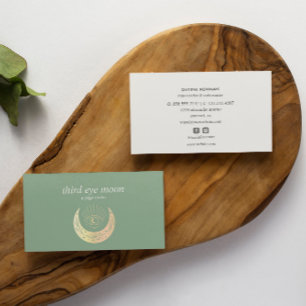 Holographic Third EYE Moon Yoga Spiritual Coach Bu Visitenkarte