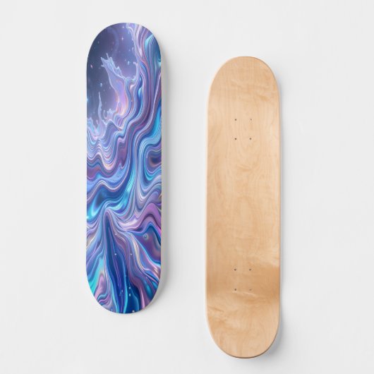 Holographic Waves Edition 4 Skateboard (Vorderseite)