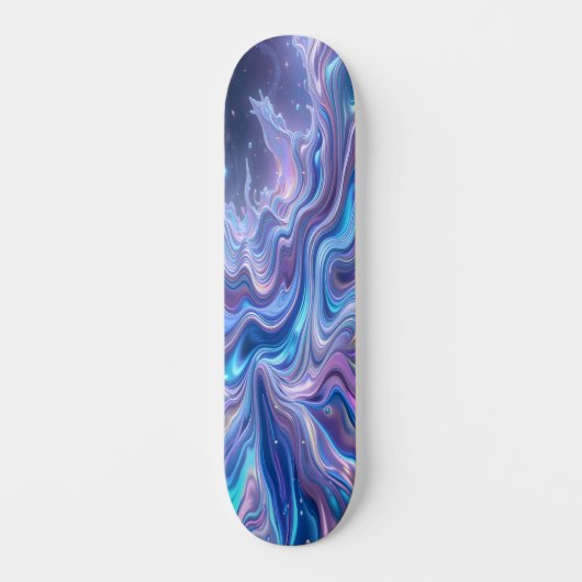 Holographic Waves Edition 4 Skateboard (Vorderseite)
