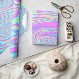 HOLOGRAPHISCH GESCHENKPAPIER