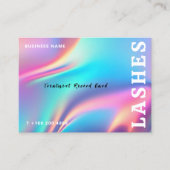 Holographische Akustikkarte Lash Record Card Visitenkarte (Vorderseite)
