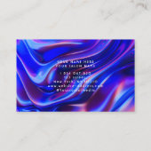 Holographische Braids Visitenkarte (Rückseite)