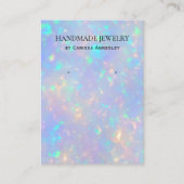 Holographische Earring Display Card für moderne Im Visitenkarte (Vorderseite)