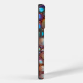 Holographische Farben Bubble Wrapper Makro-Textur Case-Mate iPhone Hülle (Rückseite / Rechts)