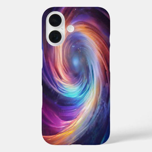 Holographische Galaxie Swirl Case-Mate iPhone Hülle (Rückseite)