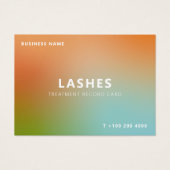 Holographische Gradient Lash Client Record Map (Vorderseite)